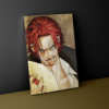 Shanks from One Piece anime printed canvas