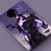 Sung Jin-woo from Solo Leveling anime printed canvas - Image 3