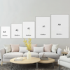 Gojo Saturo from Jujustsu Kaisen anime printed canvas - Image 4
