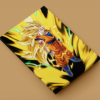 Goku Super Saiyan 3 from Dragon ball anime printed canvas - Image 2
