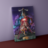 Luffy vs Kaido from the One Piece anime printed canvas - Image 3