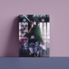 Mikasa Ackerman from Attack on Tittan anime printed canvas
