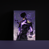 Sung Jin-woo from Solo Leveling anime printed canvas - Image 4