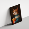 Cat and Chips From Painting  Printed Canvas - Image 4