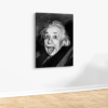 Funny Einstien Portrait Printed Canvas - Image 4