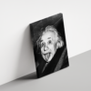Funny Einstien Portrait Printed Canvas - Image 2