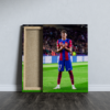 Lamine Yamal From Barcelona Printed Canvas