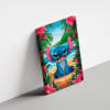 Stitch From Lilo & Stitch movie Printed Canvas - Image 4