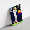 Vinicius Junior From Real Madrid Printed Canvas - Image 4