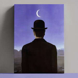 The schoolmaster by René Magritte art printed canvas