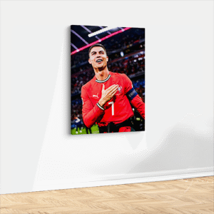 Cristiano Ronaldo Portugal printed canvas