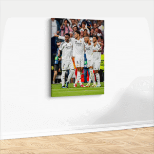 Real Madrid Football Club's Stars Printed canvas