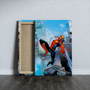 Spider-Man From Spider-Man Movie Printed Canvas