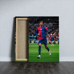 Lamine Yamal's Celebration with Barcelona Football Club Printed Canvas