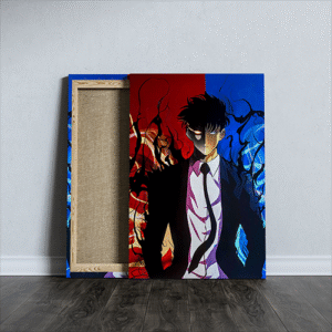 Sung Jin-woo From Solo Leveling Anime Printed Canvas